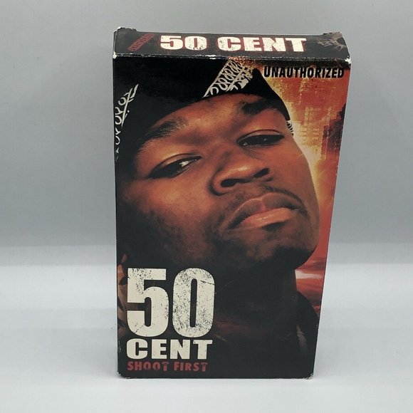 Vintage 50 Cent Shoot First 2003 Trinity Home Entertainment VHS - Picture 1 of 9